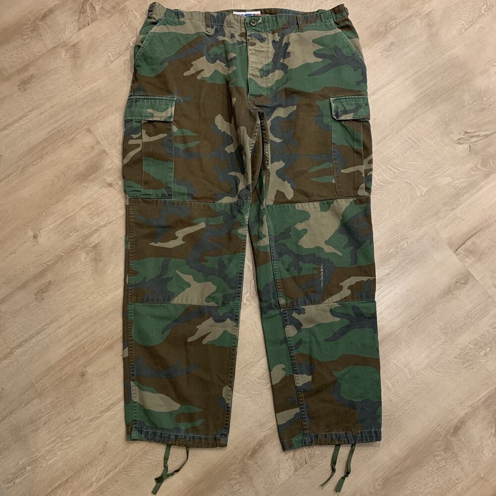 US Military BDU Pants Trousers Hot Weather Field Camo Men's XL Regular Propper